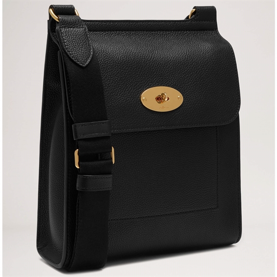 Mulberry Antony Black Classic Grain